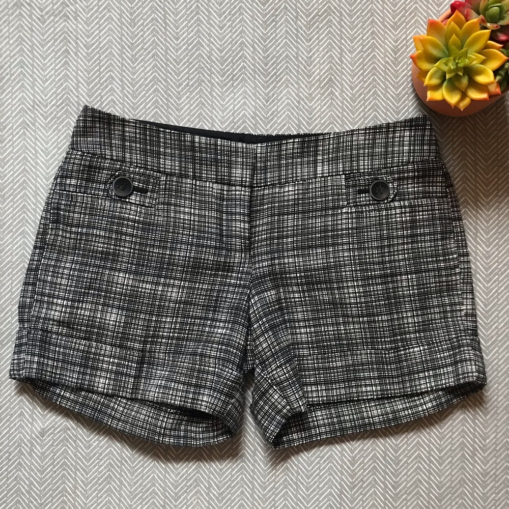 The Limited Drew Fit Plaid Shorts